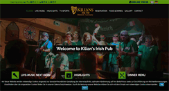 Desktop Screenshot of kiliansirishpub.com